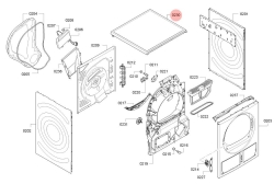 Верхняя крышка 771777 сушильной машины Bosch/Siemens