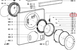 Ручка люка 481249818206 Whirlpool/Bauknecht