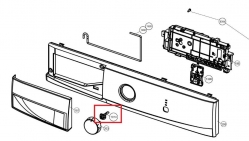 Штифт ручки 2828450200 стиральной машины Beko