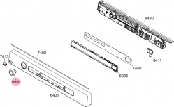 Ручка выбора программ 269129 Gorenje/Asko