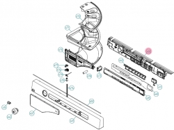 Электронный модуль управления 440234 стиральной машины Asko/Gorenje