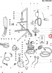 Датчик температуры 041086 посудомоечной машины Ariston/Indesit/Whirlpool