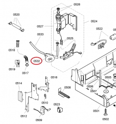 Датчик потока 424099 посудомоечной машины Bosch/Siemens/Gorenje