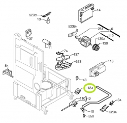 Реле давления посудомоечной машины AEG/Electrolux/Zanussi - 1524613302