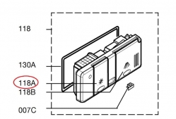 Крышка дозатора 4006078069 посудомоечной машины Electrolux/AEG/Zanussi