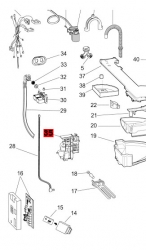 Блокировка люка 482000023344 стиральной машины Ariston/Indesit/Whirlpool