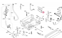 Модуль управления 12027154 посудомоечной машины Bosch/Siemens