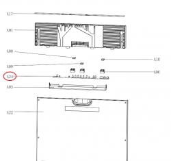 Модуль управления 857857 посудомоечной машины Gorenje