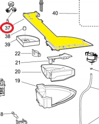 Распределитель воды 291011 Ariston/Indesit