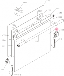 Внешнее стекло 655002 духовки Gorenje