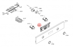 Таймер 12035480 духового шкафа Bosch/Siemens