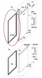 Уплотнитель 4694541300 холодильника Beko