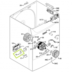 Микровыключатель для сушильной машины AEG/Electrolux/Zanussi - 1366140018