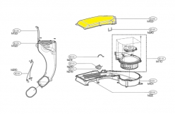 Крышка 5208EN1004A тэна сушильной машины LG