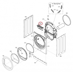 Фильтр 286864 сушильной машины Ariston/Indesit