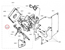 Дренажный клапан для кофемашины Bosch/Siemens - 622540