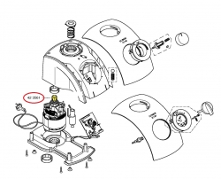 Муфта 423561 мотора комбайна Bosch/Siemens