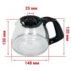 Колба для кофеварки Tefal и Moulinex CM2, CM3, FG3 SS-986885