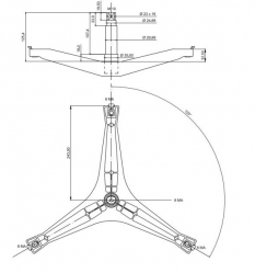 Крестовина стиральной машины Samsung - DC97-14369D