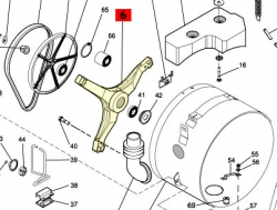 Крестовина стиральной машины Ariston/Indesit - 042886