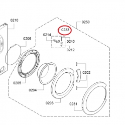 Крючок люка 798511 стиральной машины Bosch/Siemens