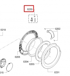 Крючок люка 623234 стиральной машины Bosch/Siemens