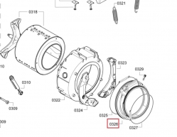 Манжета 684526 для стиральной машины Bosch/Siemens